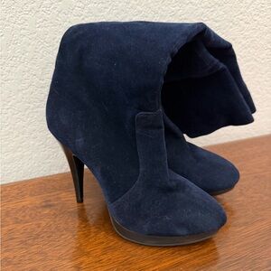 Elegant Navy Blue Women's Heels
